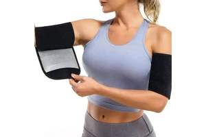 Sweat Sauna Slimming Arm Sleeves Women Yoga Workout Body Shaping Training, Arm Sleeve Sets