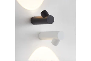 Minimalist Nordic IP65 IP54 Simple Modern LED Art Bamboo Wall Lamp Cylinder Shape for Bedroom Staircase Corridor Creative Decor