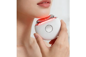 Hot Cold EMS Microcurrent Face Contouring Gua Sha Tool with Vibration Three Color Lights Firming & Face Lift USB Rechargeable