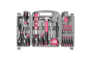 54pcs DIY Home Repair Tool Set Hammer Scissors Wrench Hardware Kit