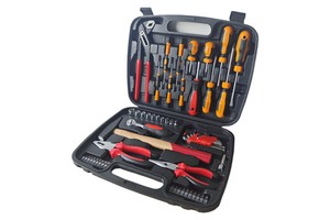 27 Piece Tools Set General Household Tool Kit With Storage Toolbox Basic Tool Set For Home Garage Apartment And Dorm