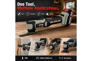 20V 10000-20000/min Brushless Power Tools Electric Cordless Multi-Tool Kit