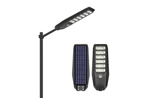 Update High Lumen Waterproof 300W 400w 500w 600w All in One Integrate Solar Street Light with Remote Control