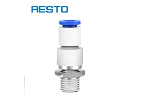 RESTO KSH6-01 High Speed 360 Rotatable Cylinder Pneumatic Rotary Union SMC Type KSH KSL Air Hose Fitting 4/6/8/10/12-M5/M6