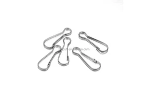 Factory Wholesale Metal Spring Snap Hook Clasp Small Lanyard Clip