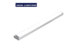 Dimmable 2ft 4ft 5ft 20w 40w 60w LED Linear Tube Batten Light for School & Office Indoor Lighting
