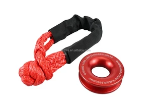 004 10mm, 12mm, 14mm,16mm ,18mm Soft Shackle for Heavy Duty Kinetic Recovery&Tow Rope Used