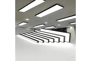 Dustproof Square Profile LED Linear Light for Garage Basement Lighting