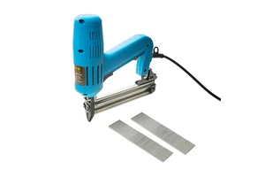 WISDOM Portable F30 2 in 1 Nailer Stapler 18 Gauge Brad Nailer Wood Roofing Framing Electric Stapler