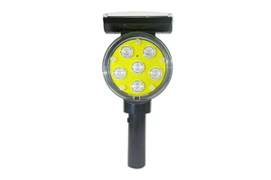 Factory Price 8pcs LED Solar Smart GPS System Traffic Safety Road Warning Signal Light Contour Light with Light Control Switch