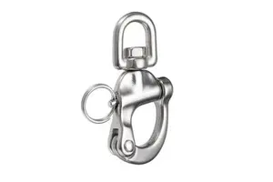 Boat Stainless Swivel Eye Snap Shackle Bail Rigging for SailBoat
