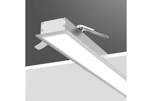 Direct Opal Adjustable CCT 150lm/w Pendant Recessed Slot Linear Embed LED Linear Light
