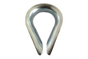 Hot Dip Galvanized Heavy Duty G414 Thimbles Wire Rope Thimble
