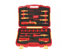 High Quality Tool Maintenance VDE Insulated Slotted Screwdriver 1000V Insulated Electrician 20PCS Insulated Kit Tool Set