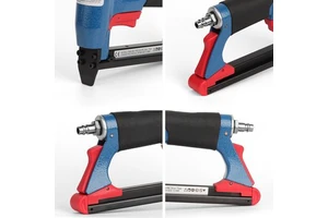 Industrial & DIY Grade Electric Steel Nail Gun Battery-Powered for Concrete Fixing with Plastic-strip Nails