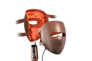 LED Facial Mask 3D Photon Mask 328 High Density LEDs 4 Light Modes Green Yellow Red and NIR Silicone Led Mask