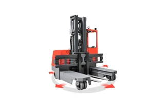 HELI 3.5 Ton Multi Directional Electric Forklift 2.5T Reach Truck Stacker Long Material Narrow Aisle Montacargas Electrico