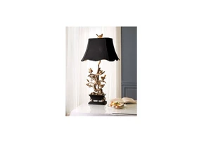 Decorative Artistic Metal Table Lamp For Luxury Interior Decor Enhancing Ambience With Stylish Light