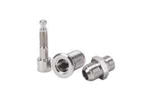 Stainless Steel CNC Turning & Milling Parts Custom Precision Threaded Pipe Connector Fittings OEM/ODM Available