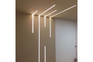 Recessed Led Linear Lighting Fixture for Projects With 5years Warranty 90*35mm Aluminum Profile