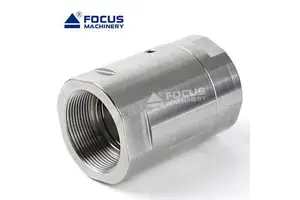 Threaded Connection Straight Through Rotating Union Stainless Steel Low Torque Rotating Joints for Fire Lifting System
