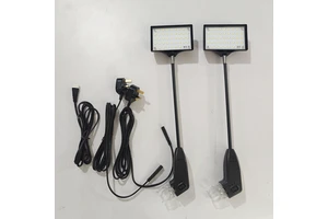 Portable and Foldable 20W/30W LED Display Light Trade Show Exhibitions Backdrop Banner Stand Equipment