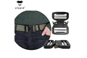 Modern Fast Release Metal Buckle Tactical Strap Buckle for Daily Outdoor Activities and Casual Webbing Belts