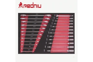 Car Repair Tool Kit 24PCS Wrench Set Tool Tray Cabinet