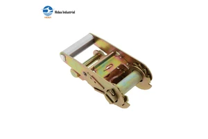 Hidea Manufacturer 2" Heavy Duty Stainless Steel Ratchet Buckles With Long Ergonomic Handle For Flatbed & Trailer Securing