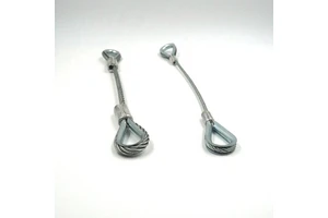 Mechanical Pressed Steel Wire Rope Metal Sling with Thimble