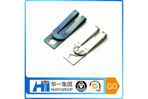 Customized Flat Belt Clip Metal Spring Steel With Carbon Brass Zinc-Durable And Stylish Bending Stamping Sheet Metal Fabrication