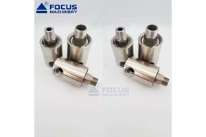 IN STOCK JDHD25R SS201 Direct Factory H Series ONE Way Water Rotary Swivel Joints BSP RH 90 Degree FxM Thread Connection