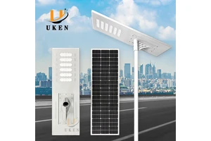 Hot Sale Outdoor IP65 Waterproof All in One Energy Saving Solar Panel LED Streetlight Road Lamp Solar Street Light
