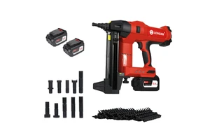 LEIHUAN DCCN100X2 Electric No Gas Concrete Nail Gun Roofing Tools Nailer Gun Upholstery Tools