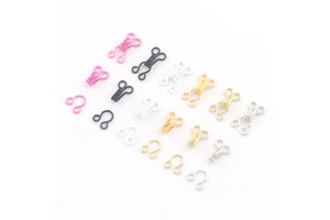 Customize Garment Hook and Eye Closure Metal Buckle for Underwear and Clothing for Bow Tie Fastening