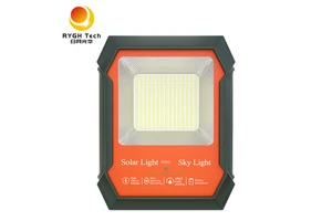 100W 200W LED Solar Flood Light High Lumen 130lm/w for Backyard
