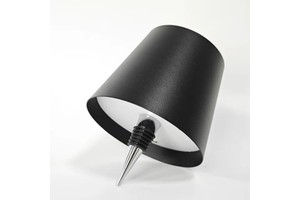 Plasma Bottle Lamp Rechargeable Touch Control Table Lamp, Cute Embed LED Night Light for Bedroom/Restaurant/Bar