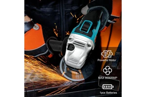 Electric Goddess 100/125MM Brushless Slide Switch DIY 18V Lithium-Ion Battery Cordless Grinding Polishing Surface Conditioning