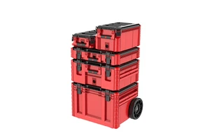 Lockable Toolbox Set with Wheels Secure & Organized Tool Management Case Customized OEM PP Plastic