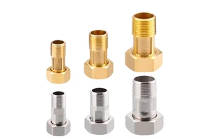 Custom Brass Pipe Fittings Cast and OEM Supported for Various Piping Needs