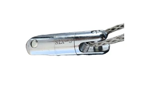 Cable Pulling Swivel Electric Wire Mesh Sleeve Rotary Cable Swivel Connector