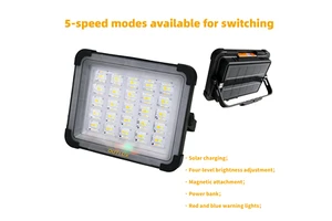 OUTLUX WL001E PP Solar Security Floodlight with Adjustable Fixture for Warehouse Use IP20 LED Solar Led Floodlight