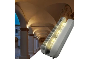 RGBW DMX512 180 Degree Luminous LED Porch Lights Surface Mounted Window Sill Light 36W LED Ceiling Under Aisle Hotel Wall Sconce