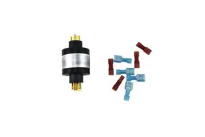 32mm 14A Golden Plated PIN Type slip Ring Electrical Connector for Rotary Joint