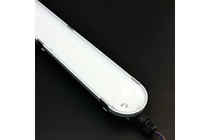 IP65 LED Tri-proof Light with for Xitanium Driver 1.2m Industrial Batten Fixture ABS+PC Supermarket 3-Year Warranty