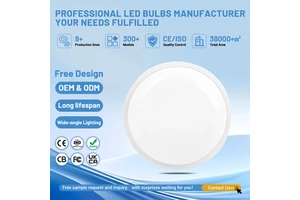 Ultra Thin Slim White 3000k/6500k Dial Swith Dimming Tri-Proof Flush Mount Indoor Bedroom Round Led Ceiling Lights