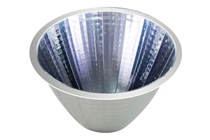 Aluminum Alanod MIRO98ax4 Diameter 85mm 15degree Reflectors Cup