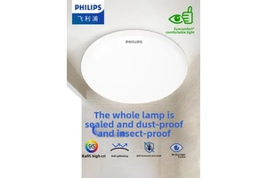 For LED Three-proof Ceiling Light-Minimalist Modern Style for Balconies Corridors Hallways Toilets Bathrooms Bedrooms