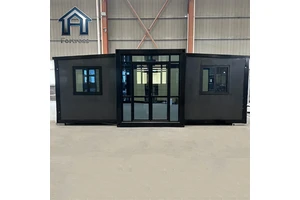 40ft Eco-Friendly Solar-Powered Modern Luxury Small Villa Sun Room Granny House Prefabricated Modular Expandable Container House