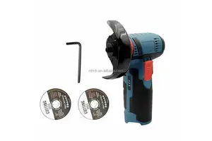 Manufacturer Direct Sales 12V Mini Brushed Industrial Grade Polishing Angle Grinder Rechargeable 2.0AH Lithium-Ion Battery 19500